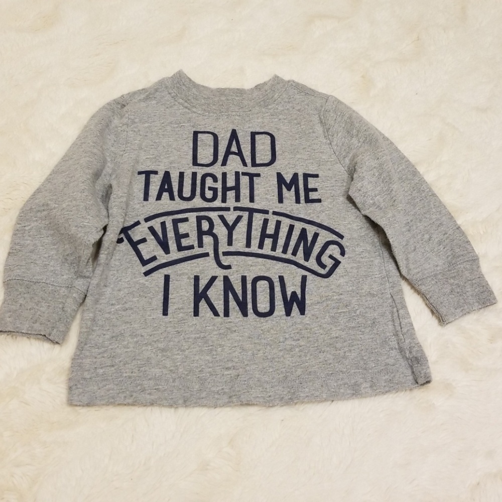 Baby boy long sleeve tee.  Size 18-24mo